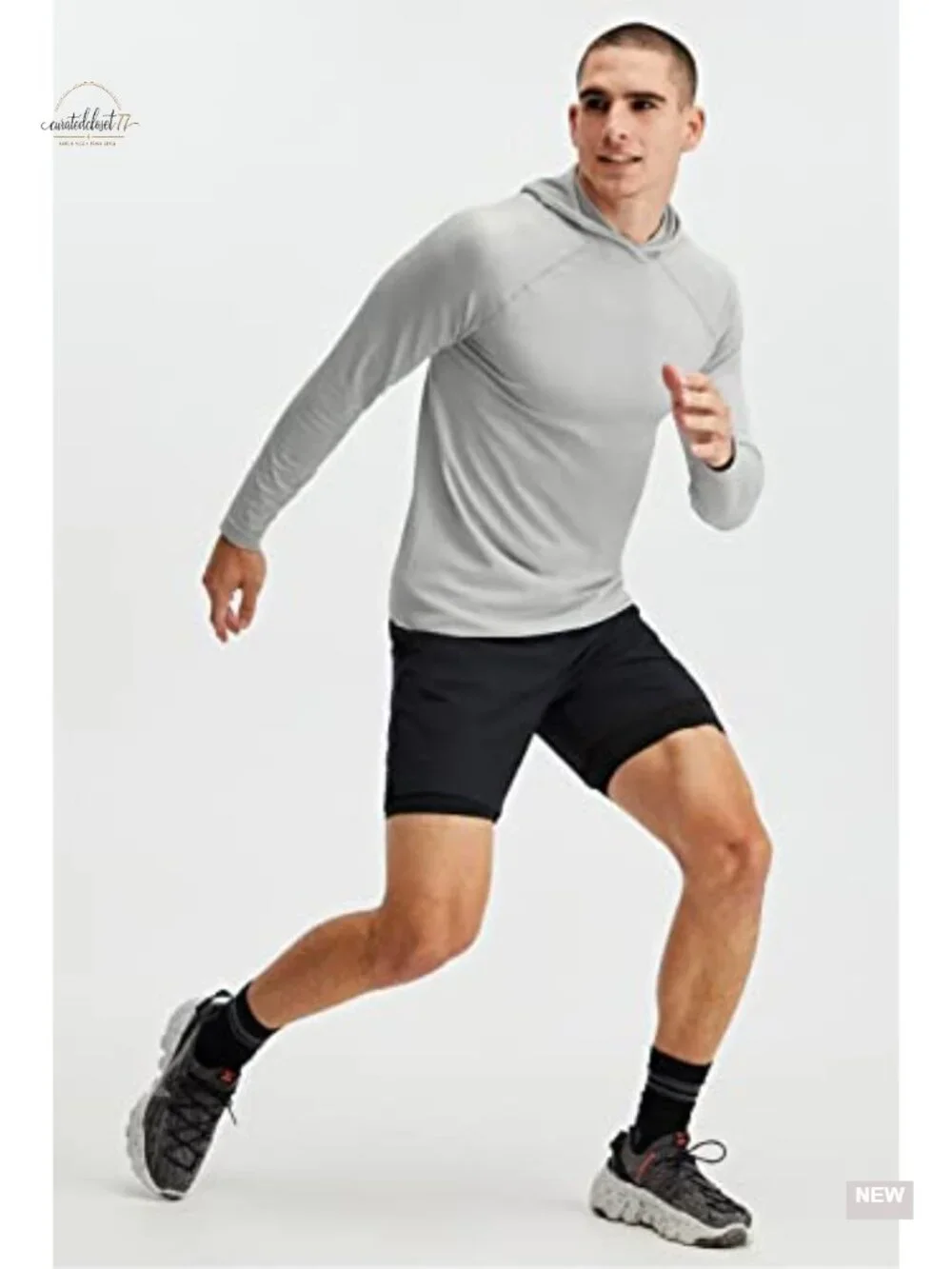 Fabletics Men's Fundamental Short Lined Athletic Workout Running Gym Training